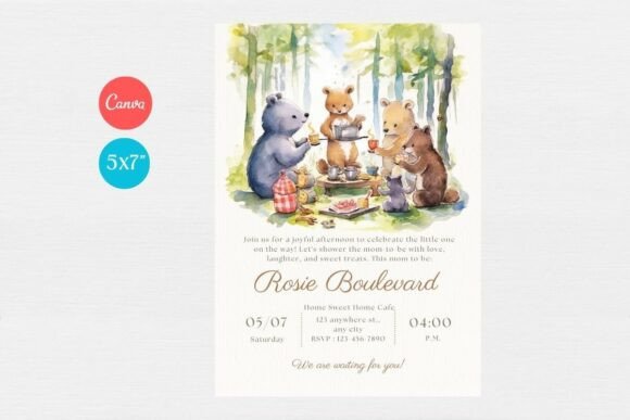 Baby Shower Welcome Sign & Invitation
