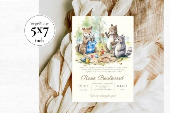 Baby Shower Welcome Sign & Invitation