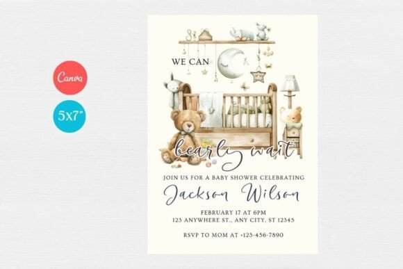 Baby Shower Welcome Sign & Invitation