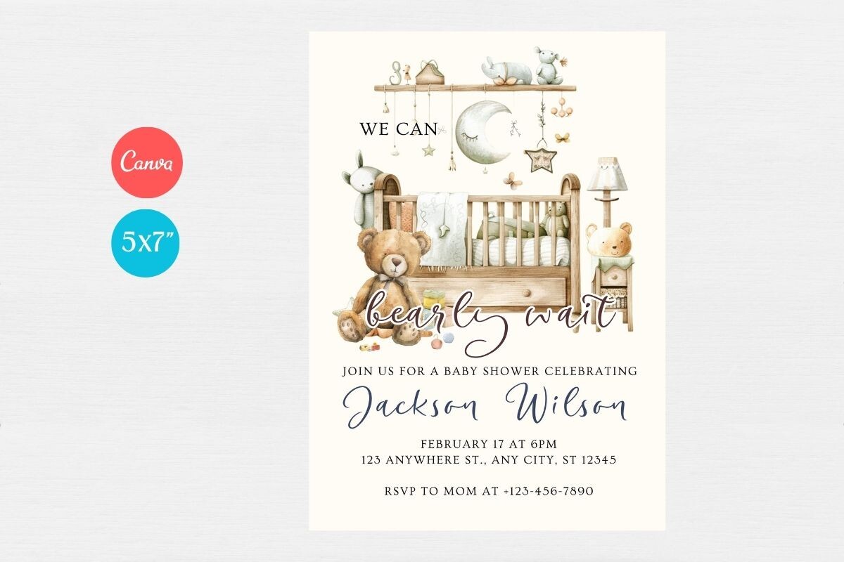 Baby Shower Welcome Sign & Invitation