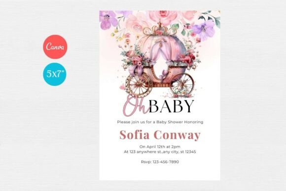 Baby Shower Welcome Sign & Invitation