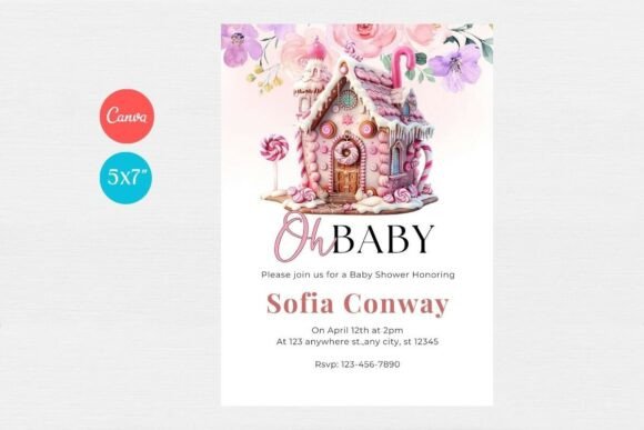 Baby Shower Welcome Sign & Invitation