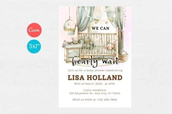 Baby Shower Welcome Sign & Invitation