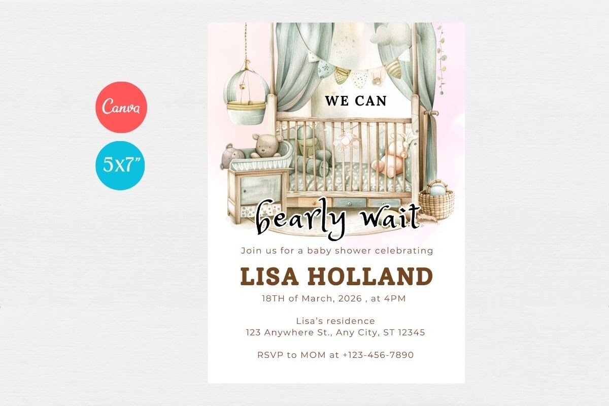 Baby Shower Welcome Sign & Invitation