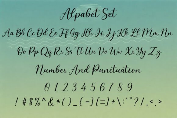 Black Summer Font - Preview 2