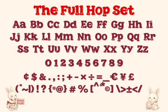 Bunny Hop Script Font - Preview 3