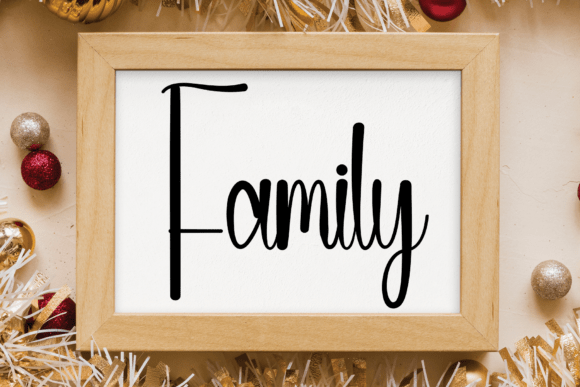 Carding Font - Preview 3