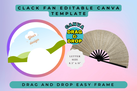 Clack Fan Editable Canva Template