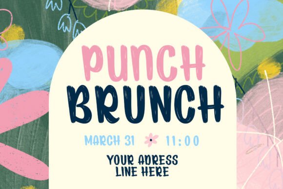 Easter Spring Font - Preview 1