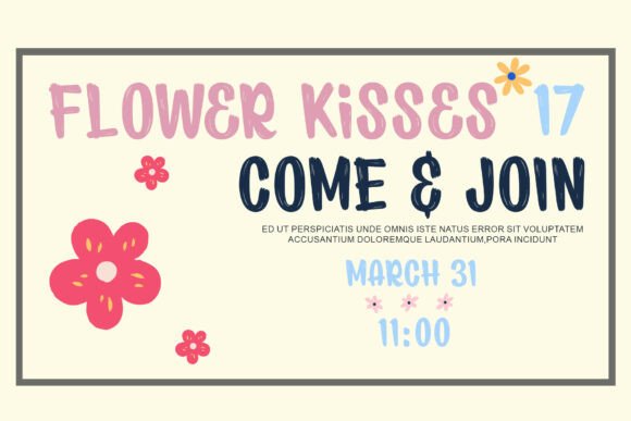 Easter Spring Font - Preview 3