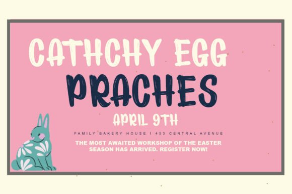 Easter Spring Font - Preview 5