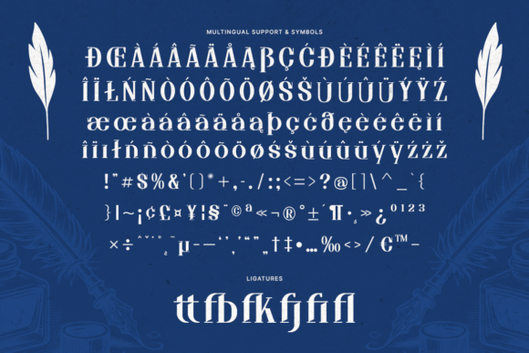 Enders Font - Preview 2