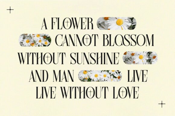 Farqey Denours Font - Preview 1