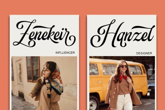 Freshly Month Font - Preview 4