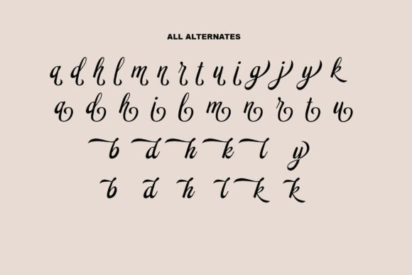 Freshly Month Font - Preview 6