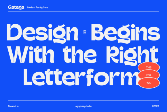 Gatega Font PNG with transparent background - Preview 2