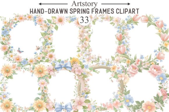 The Mega Spring Clipart Bundle Bundle · Creative Fabrica