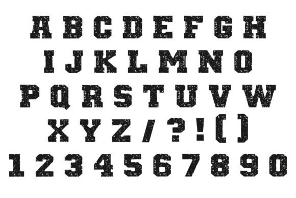 Heavy Grunge Font - Preview 3