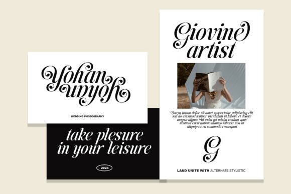 Land Unite Font PNG with transparent background - Preview 3