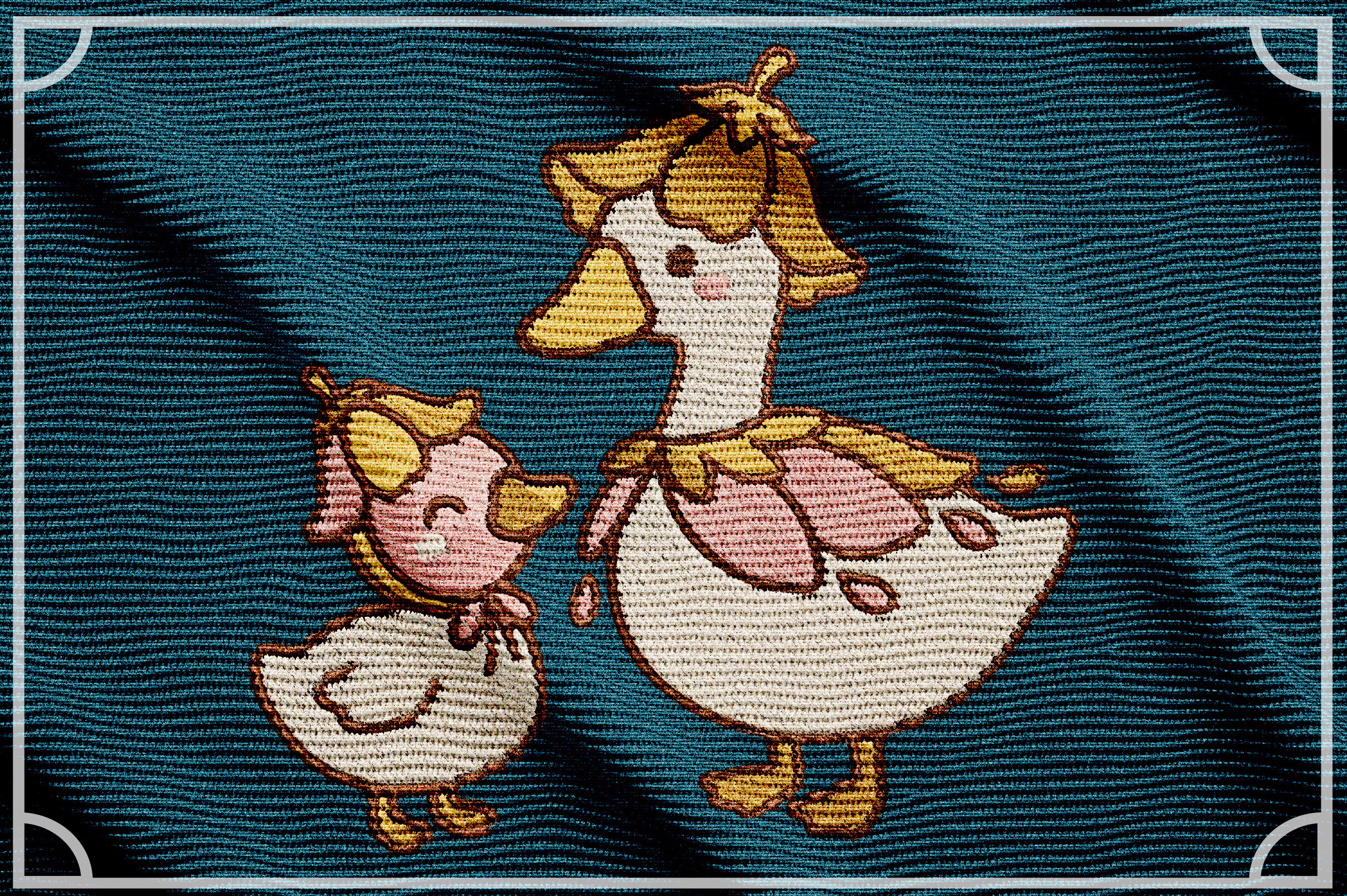 Mama Goose Embroidery Design