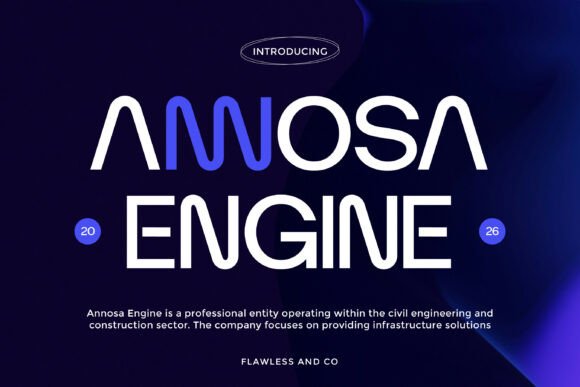 Miseno Font PNG with transparent background - Preview 2
