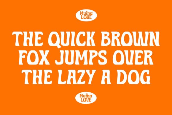 Muina Love Font PNG with transparent background - Preview 4
