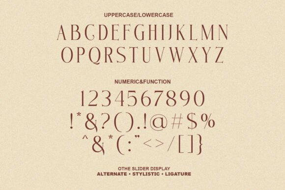 Other Slider Font PNG with transparent background - Preview 5