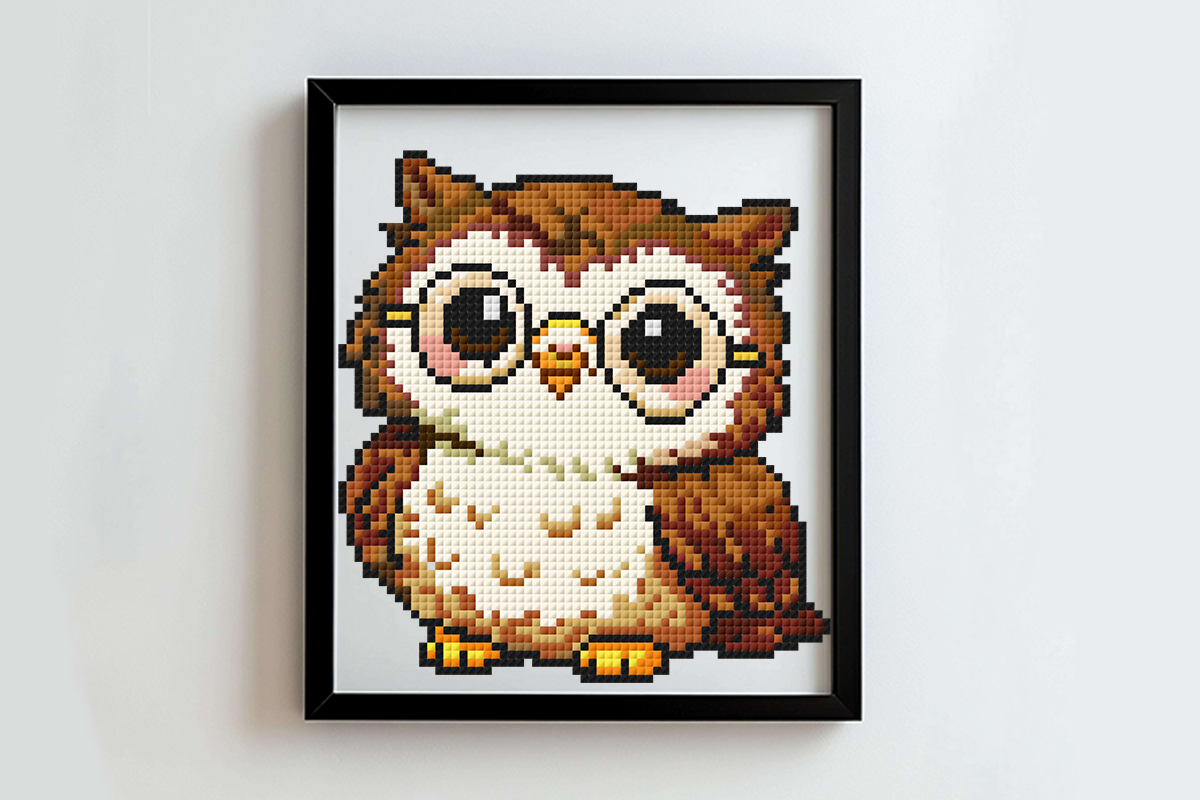 Owl Cross Stitch Pattern