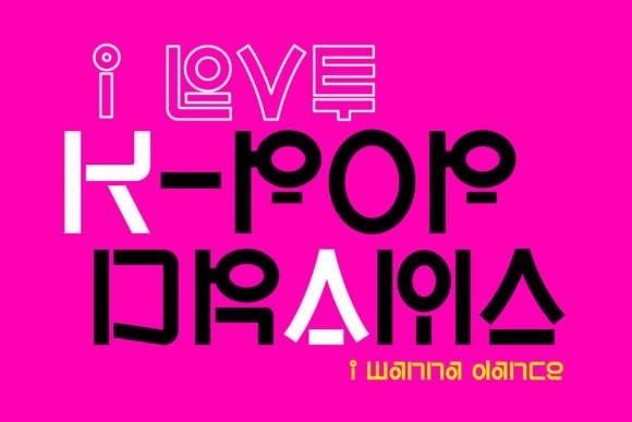 Ramyeon Street Font font preview - 4