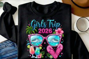 Summer Girls Trip 2026 Vacation PNG Graphic by SR Design · Creative Fabrica