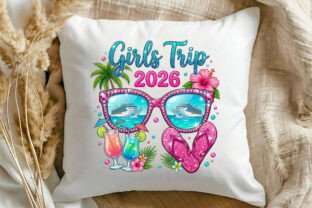 Summer Girls Trip 2026 Vacation PNG Graphic by SR Design · Creative Fabrica