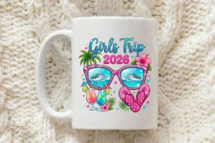 Summer Girls Trip 2026 Vacation PNG Graphic by SR Design · Creative Fabrica
