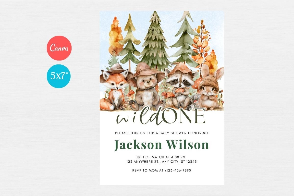 Baby Shower Welcome Sign & Invitation