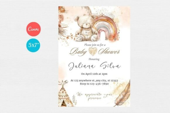 Baby Shower Welcome Sign & Invitation