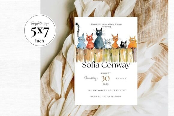 Baby Shower Welcome Sign & Invitation