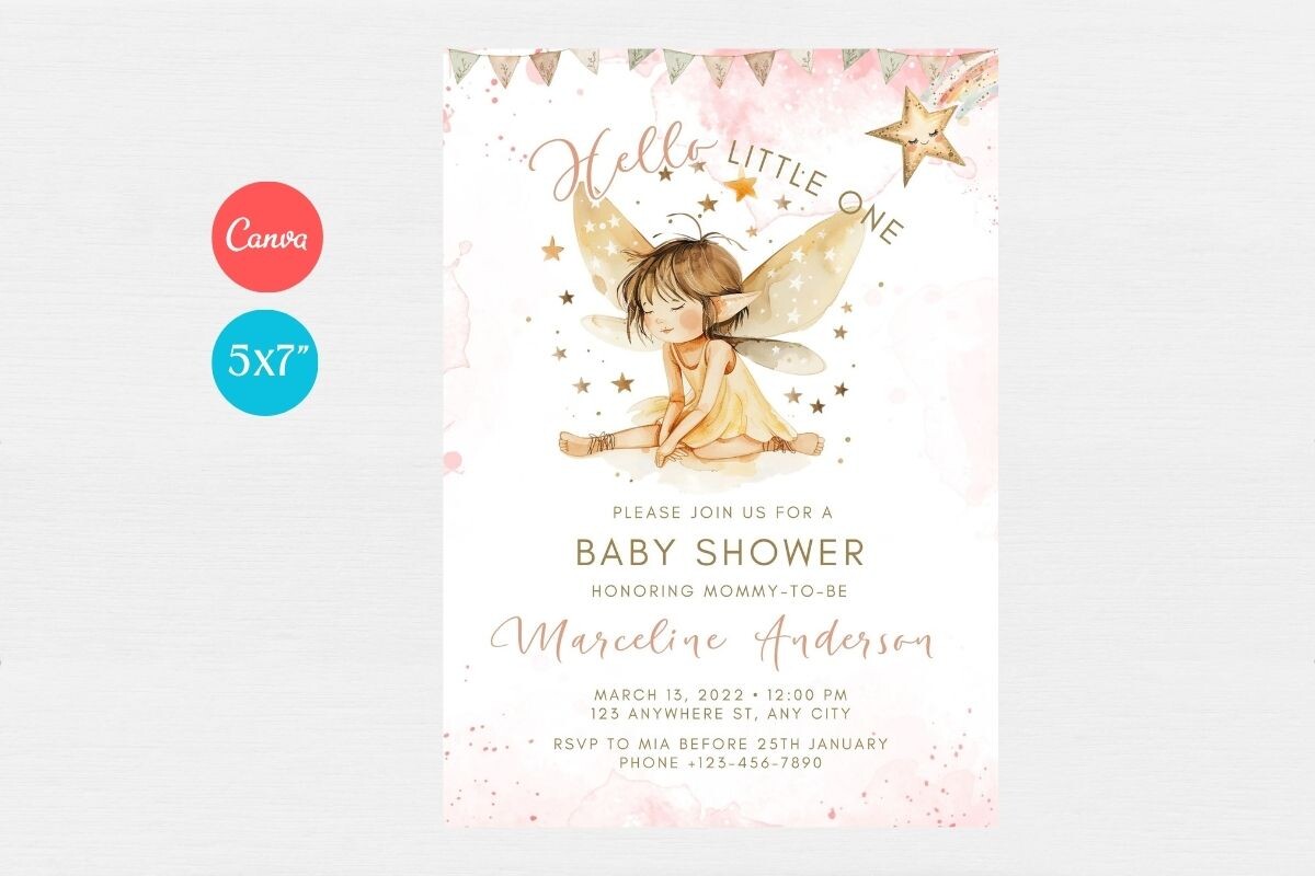 Baby Shower Welcome Sign & Invitation