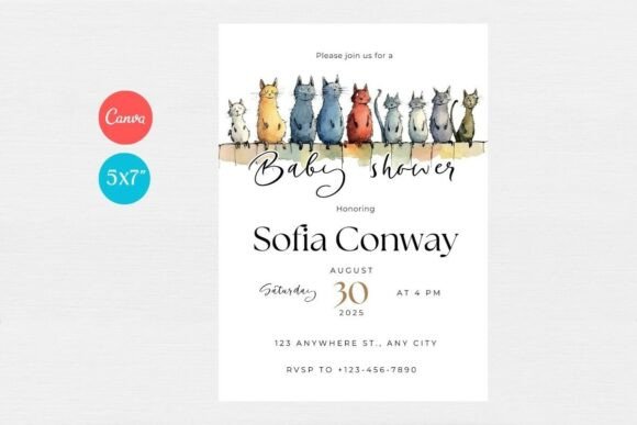 Baby Shower Welcome Sign & Invitation