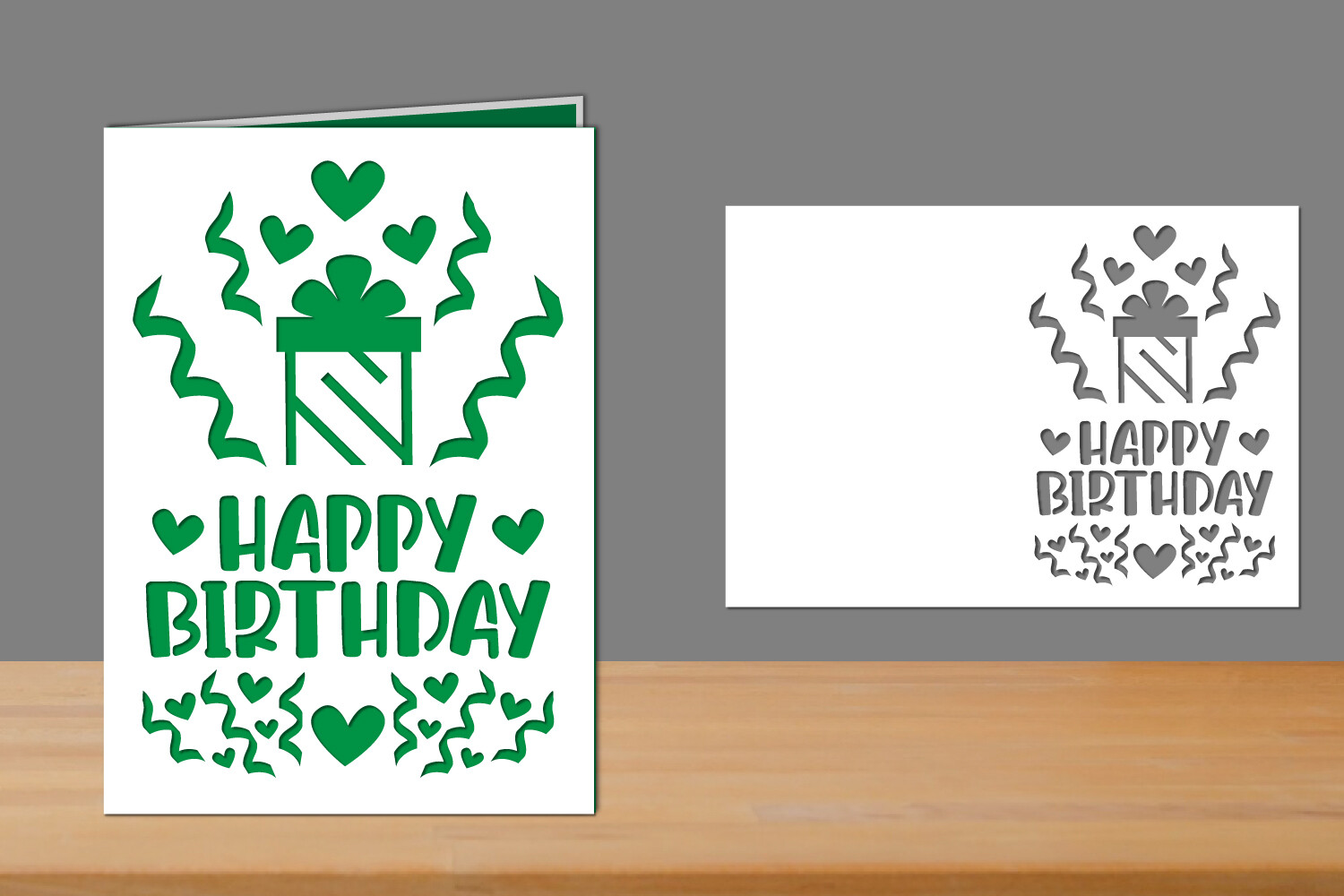 Birthday Card, Happy Birthday Papercut