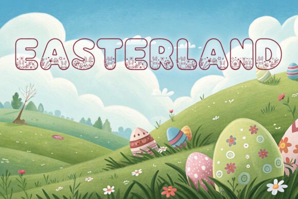 Easterland Font - Preview 2