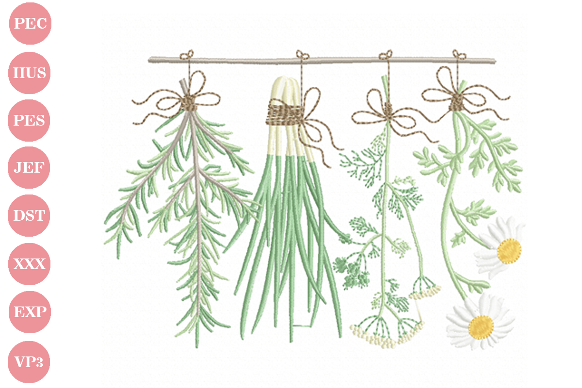 Hanging Herbs Kitchen
