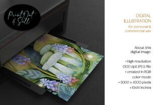 Spring at Stonehenge Postcard Set Graphic by daphnepopuliers · Creative ...