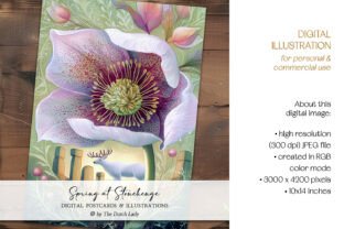 Spring at Stonehenge Postcard Set Graphic by daphnepopuliers · Creative ...