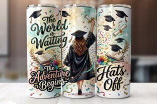 2026 Graduation 20oz Tumbler Wrap Design Graphic by Begum Creation ...