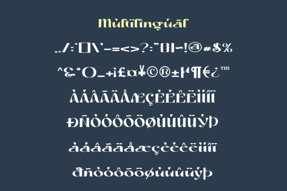 Azula Font - Preview 2
