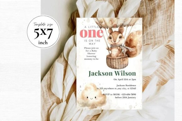 Baby Shower Welcome Sign & Invitation