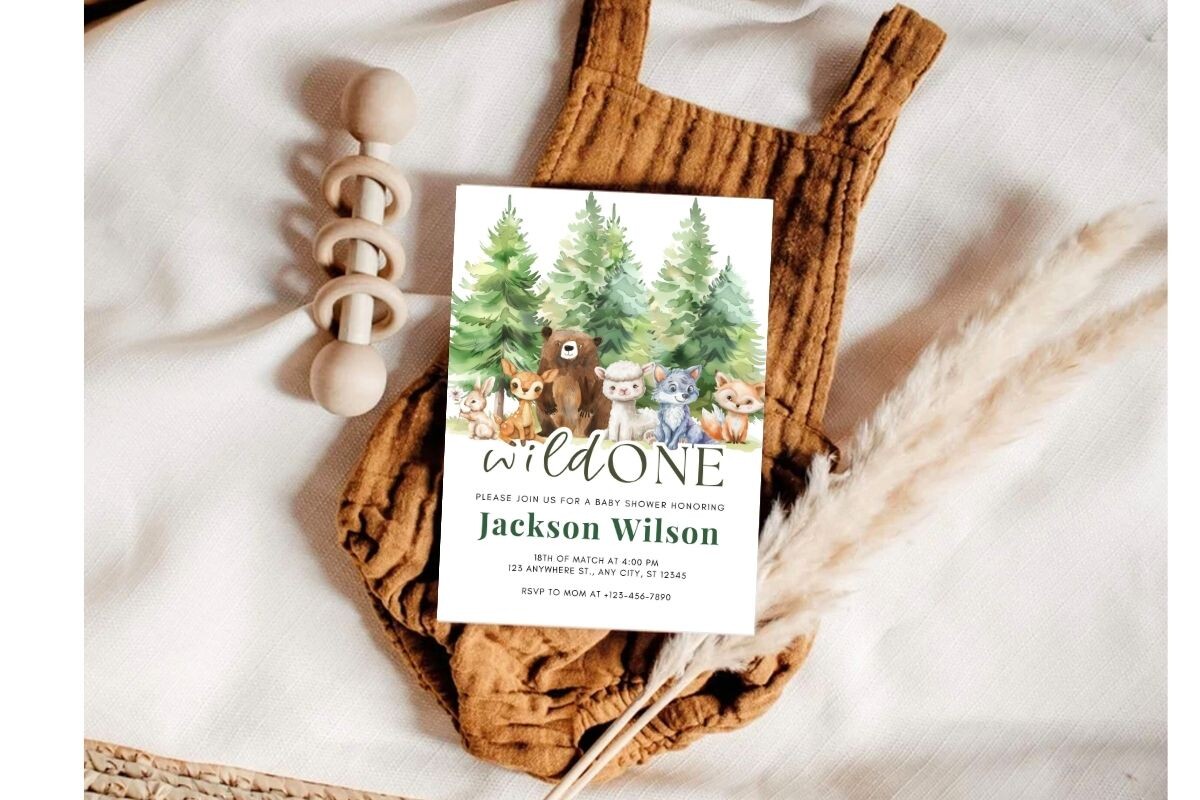 Baby Shower Welcome Sign & Invitation