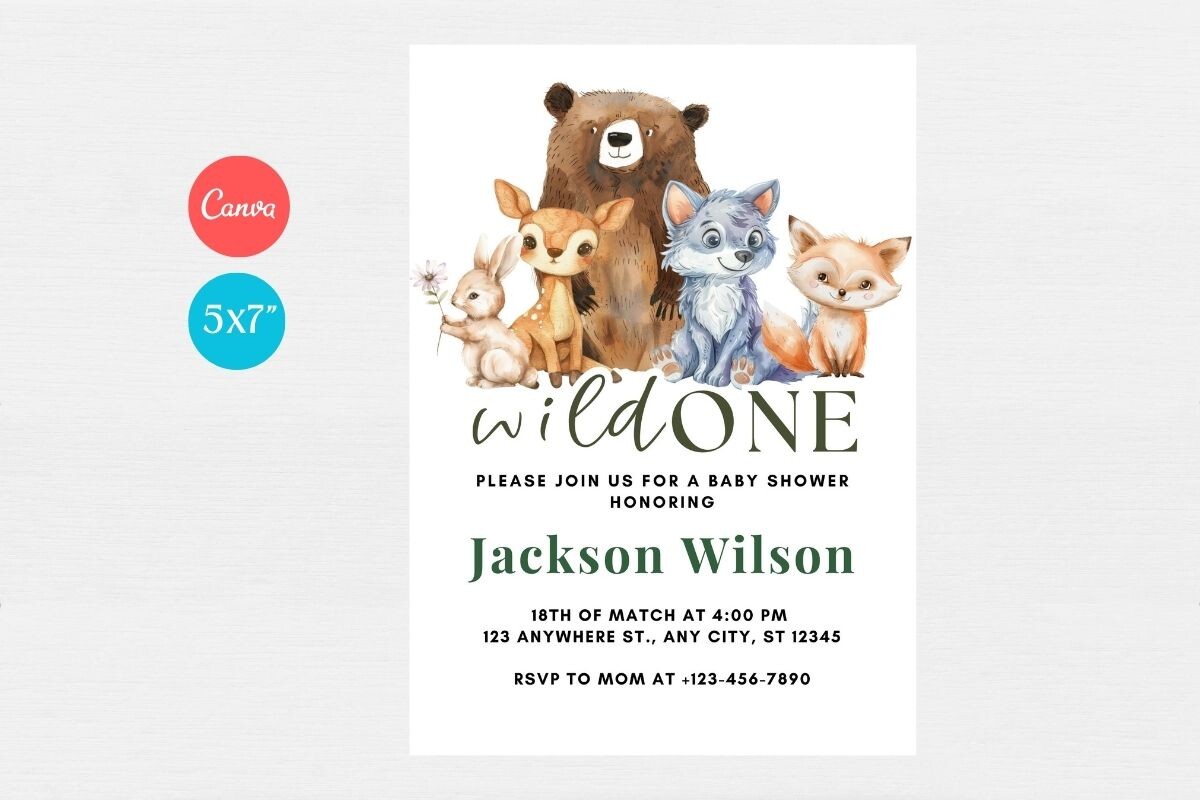 Baby Shower Welcome Sign & Invitation
