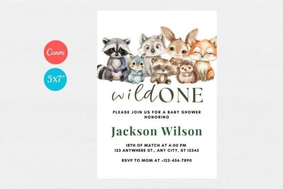 Baby Shower Welcome Sign & Invitation
