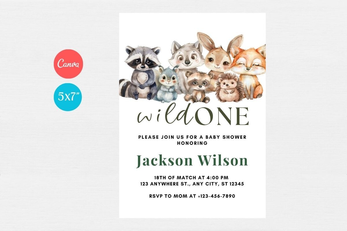 Baby Shower Welcome Sign & Invitation
