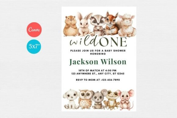 Baby Shower Welcome Sign & Invitation